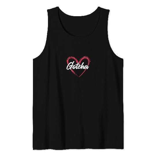 Gotcha Heart Adoption Tank Tops