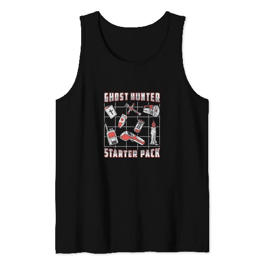Ghost Hunter Starter Pack Paranormal Ghost Hunting Tank Tops