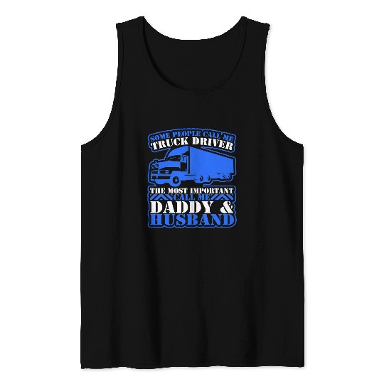 Most Important People Call Me Daddy Husband Cool Tank Tops