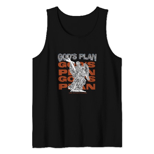 Gods Plan Streetwear Design Tank Tops