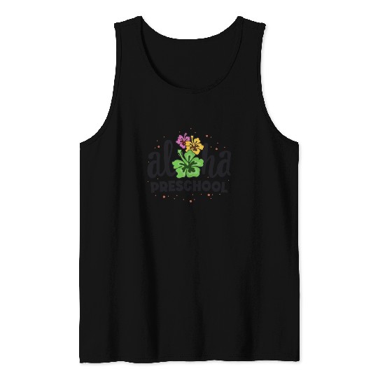 Aloha Preschool Pre-K Teacher First Day Back to Tank Tops