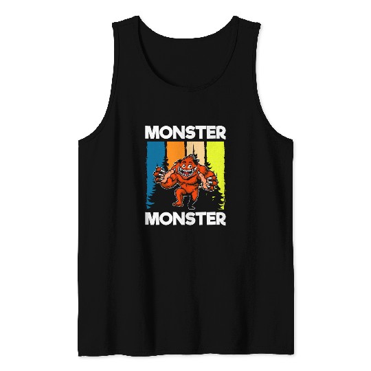 Monster Colorful Big Sister Tank Tops