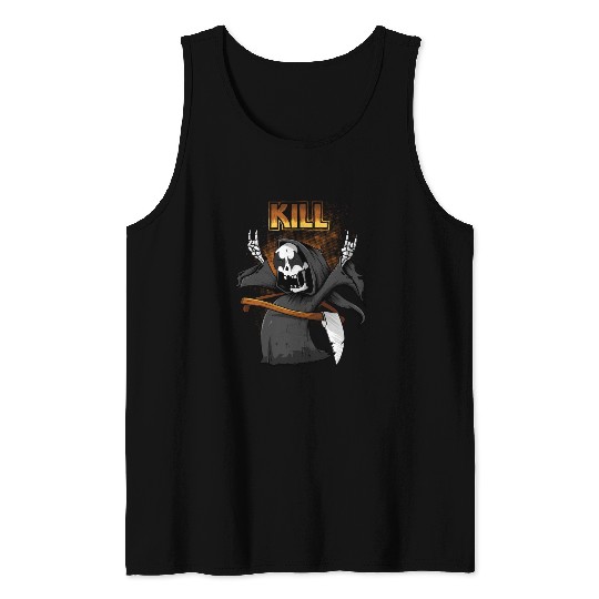 Hard rock deadly Tank Tops