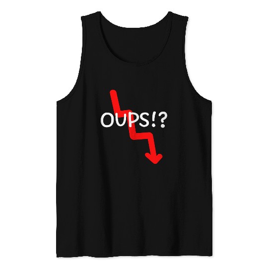 Market Crash Oups!? Tank Tops