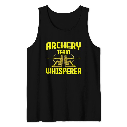 Archery Archer Bowman Tank Tops