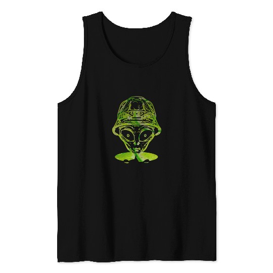 Surprising green space Tank Tops