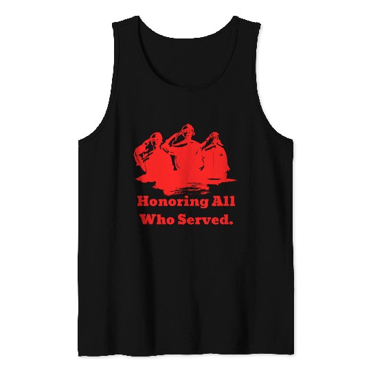 Thank You Veterans l Veterans Day Gift Idea Tank Tops