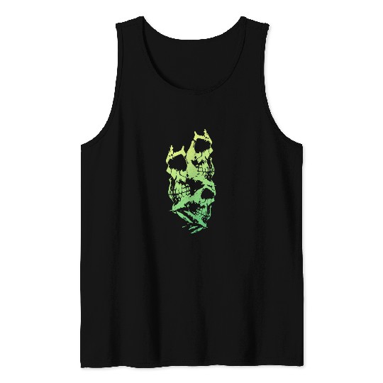 Bone Face - Lemon Tank Tops