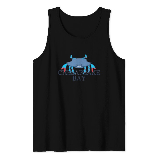 Chesapeake Bay Crab Tank Tops