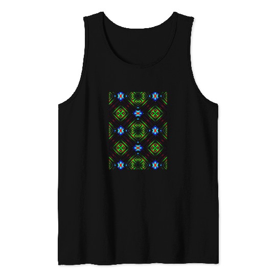 enchanting abstract seamless pattern Tank Tops