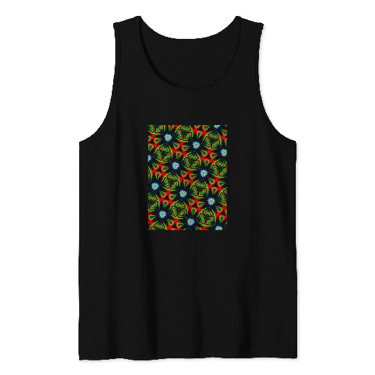 enchanting abstract seamless pattern Tank Tops