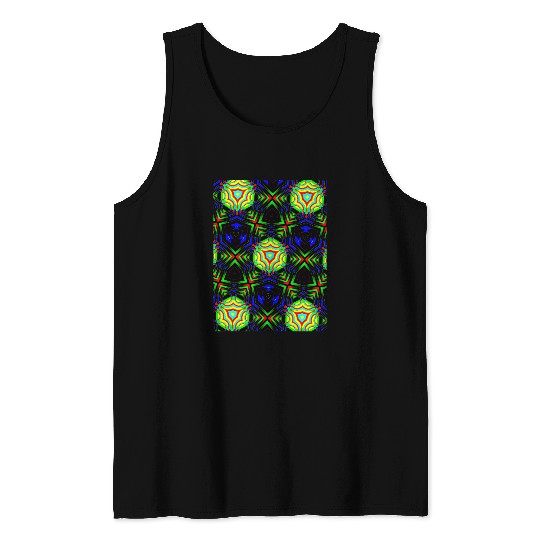 enchanting abstract seamless pattern Tank Tops