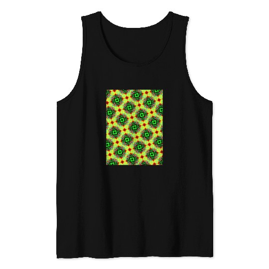 enchanting abstract seamless pattern Tank Tops