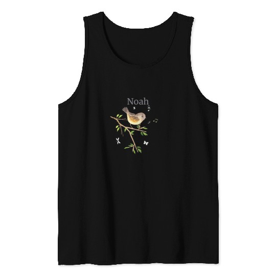 Waldier Vogel Name Noah Tank Tops