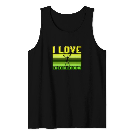 I love cheerleading Tank Tops