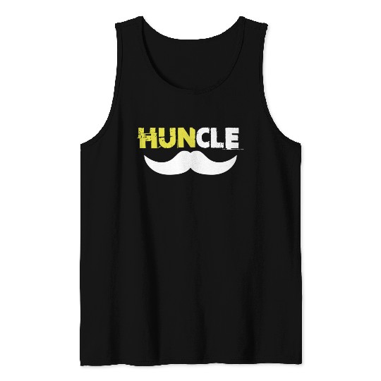 Huncle Eroded Yellow Tank Tops