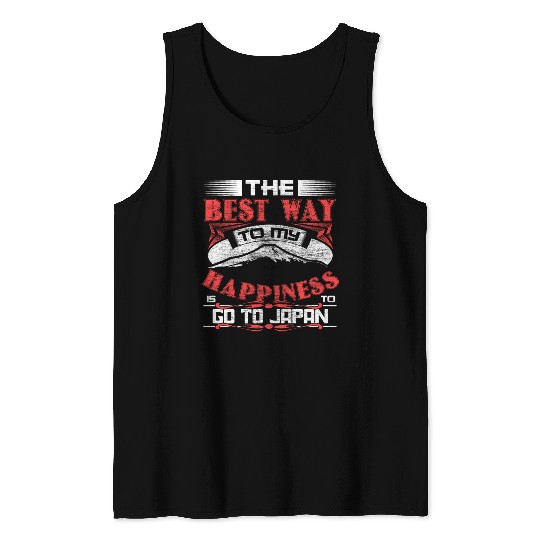 Japan Senpai Japanese Tank Tops