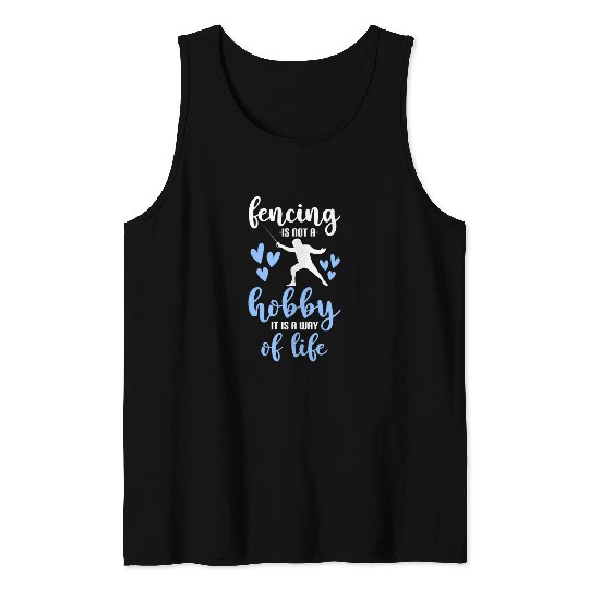 Fencing Sport Tank Tops