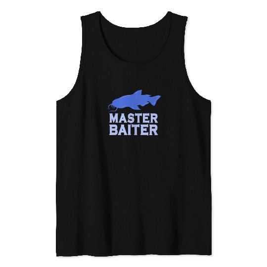 Master Baiter - Wels Catfish Hunter Tank Tops