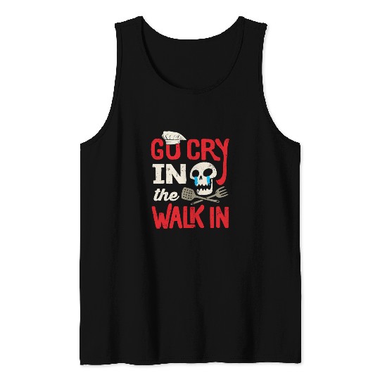 Chef Design ,Kitchen Chef Culinary Cook Tank Tops