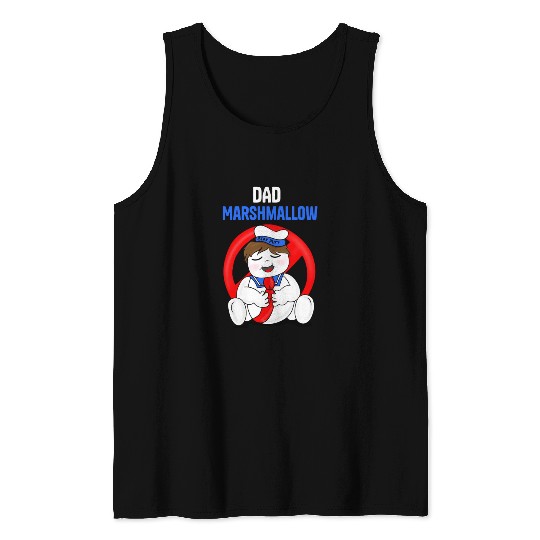 DAD ghostbusters Tank Tops
