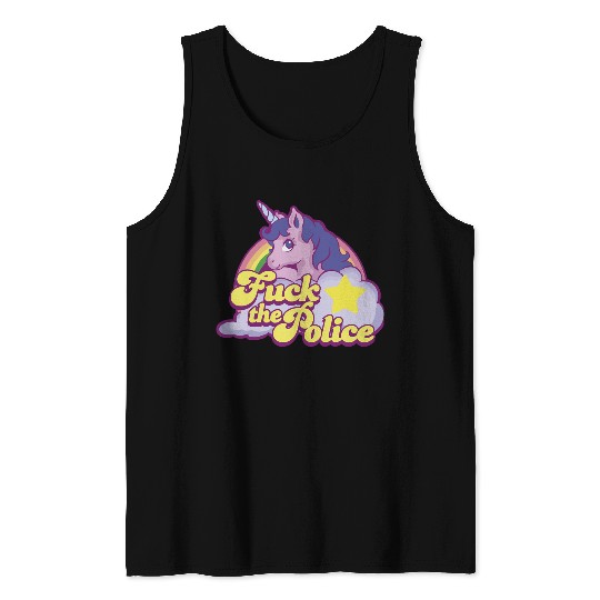 FUCK THE POLICE Tank Tops