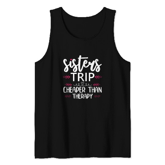 Womens Sisters Road Trip 2022 Weekend Tank Tops