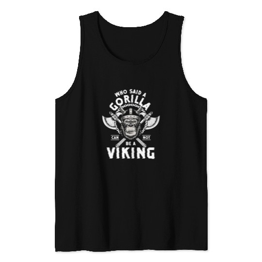 Gorilla Silverback Zoo Tank Tops