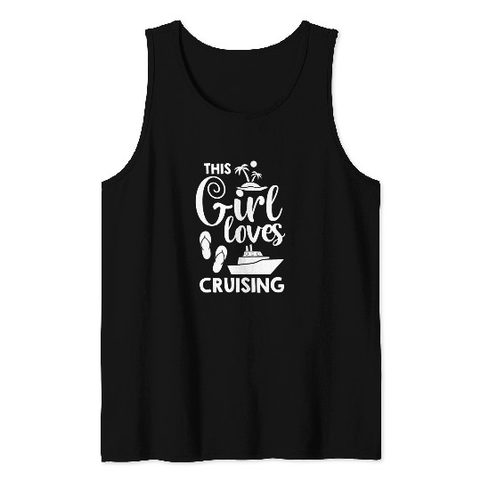 Cruise Ship Vacation Trip Party Sailing Boating Tank Tops