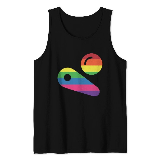 Pinball LGBT Player Tank Tops