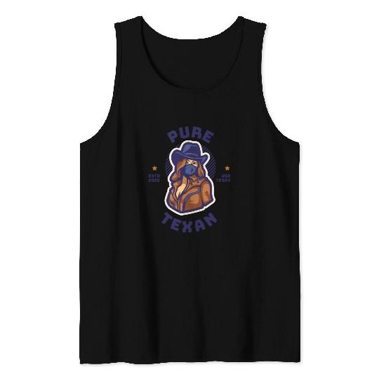 Pure Texan - Texas lover Tank Tops