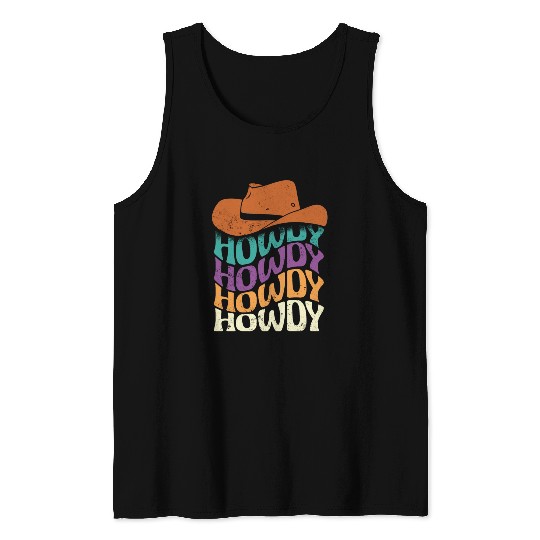 Howdy hippie style Tank Tops