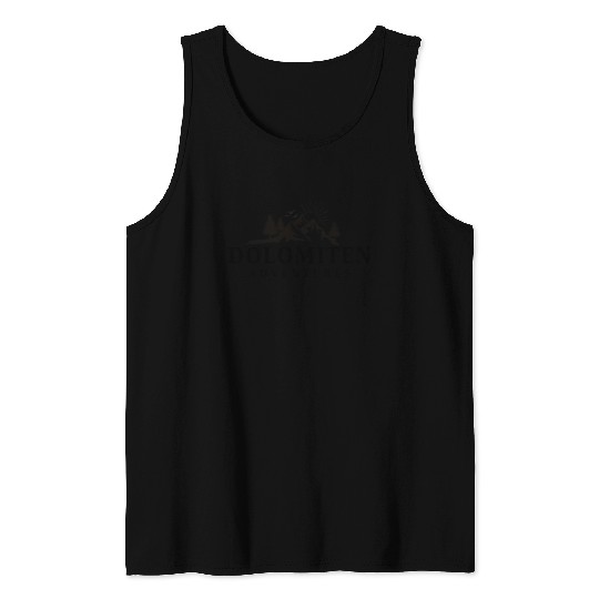 Mountains Dolomites Italy Nature Lover Tank Tops