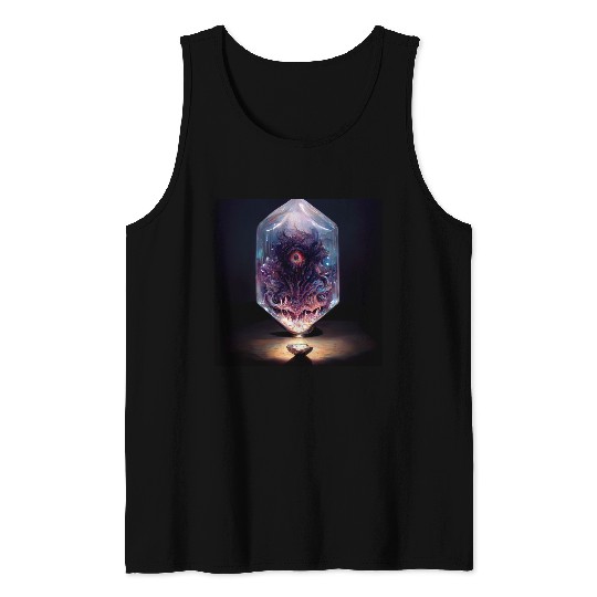 Cthulhu Art Tank Tops
