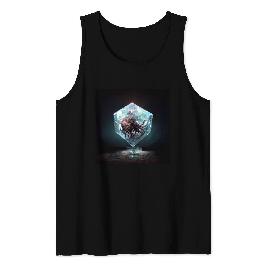 Cthulhu Art Tank Tops