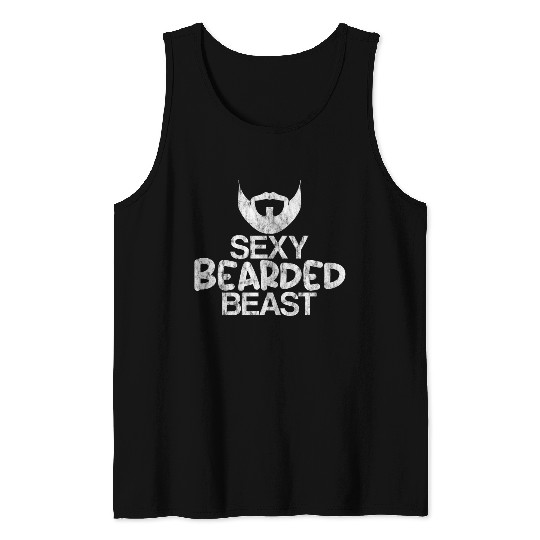 Sexy Bearded Beast 4 Tank Tops