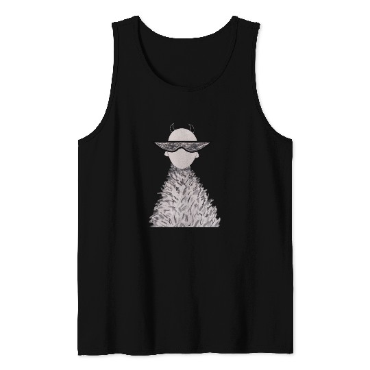 Cute stylish devil. Tank Tops