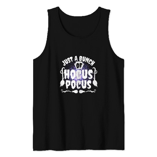 Just A Bunch Of Hocus Pocus Tank Tops