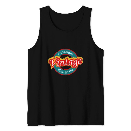 Foosball vintage all star Tank Tops