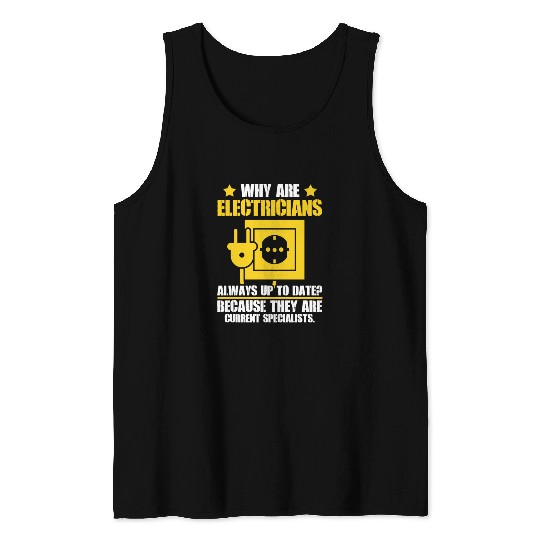 Electrician Construction Electrician Tank Tops