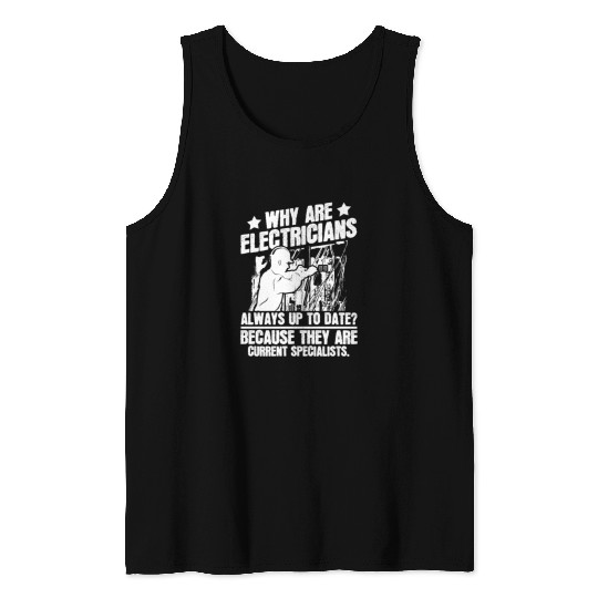 Electrician Construction Electrician Tank Tops