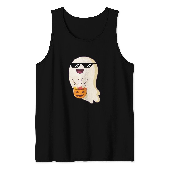 trick or treat thug life Tank Tops