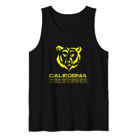 California bear Tank Tops