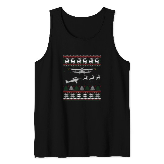 Best Christmas Thanksgiving Gift Pilots Aviation Tank Tops