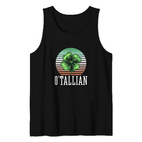 O'tallian Gaelic St. Patricks Day Irish Ireland Tank Tops