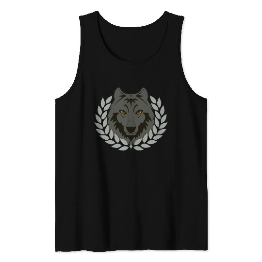 alpha wolf Tank Tops