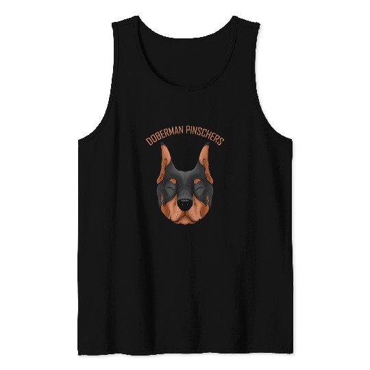 Dog Lover - I Love My Doberman Pinscher Tank Tops