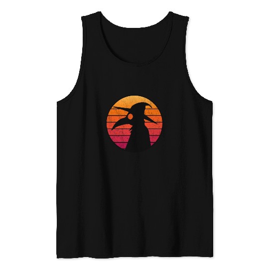 The Plague Doctor Costume Kids Retro Sun Plague Tank Tops
