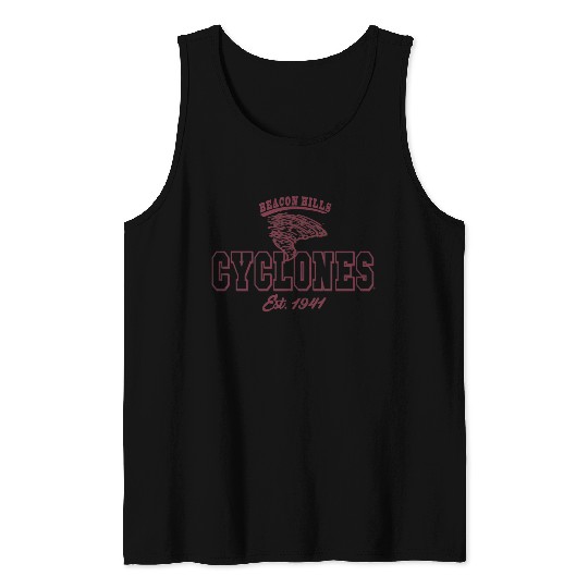 Beacon Hills Cyclones Team Spirit Tank Tops