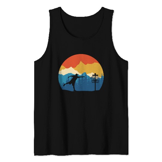 Disc Golf - Disc Golfing Player Ultimate Frisbee Tank Tops